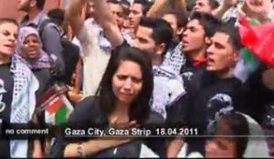 Emotion à Gaza après la mort de Vittorio... - no comment