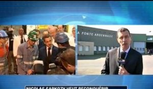 Les ouvriers ardennais sceptiques face à Sarkozy