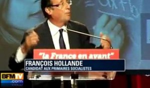 François Hollande dévoile son "rêve français"