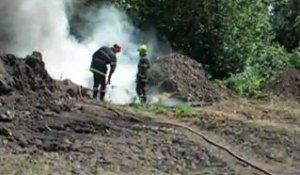 Neuilly-sous-Clermont : feu de détritus