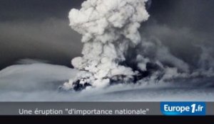 Une éruption "d’importance nationale"