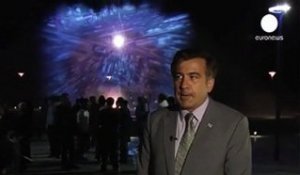 Mikhail Saakashvili : "la Géorgie aura une transition...