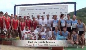 Championnat de France senior bateaux longs 2011 : Finales A FS8+ et HS8+