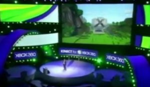 Annonce de Minecraft sur Xbox 360 avec le Kinect