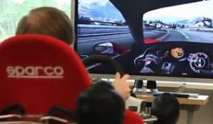 Forza Motorsport 4 - Démonstration du headtracking au Kinect