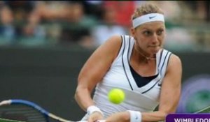 Wimbledon: Kvitova en demie, comme l'an passé