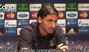 Zlatan Ibrahimovic avant PSG-Kiev