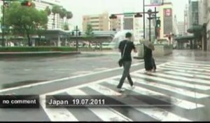 Le Japon frappé par le typhon Ma-on - no comment