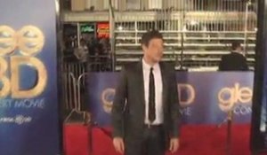 Cory Monteith GLEE The 3D CONCERT MOVIE Premiere