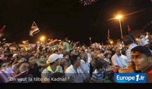 Les rebelles veulent "la tête de Kadhafi"