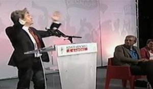 Jean-Luc Mélenchon discours au remue méninges Grenoble
