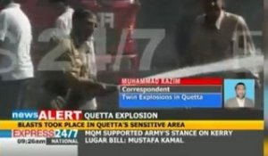 Pakistan : un double-attentat secoue Quetta