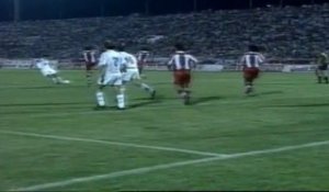 En D2, l'OM allait gagner à l'Olympiakos en 94 (1-2)