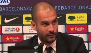 Guardiola : "Je ne suis pas énervé"