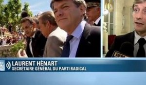 Hénart "déçu" que Borloo ne soit pas candidat