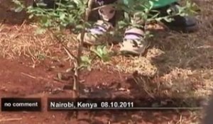 Enterrement de la prix Nobel Wangari... - no comment