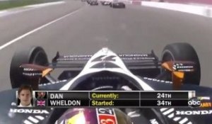 Dan Wheldon Crash mortel en IndyCar à Las Vegas
