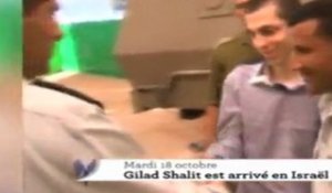 Gilad Shalit est arrivé sur le sol israélien