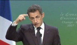 Discours de N. Sarkozy à Changé ( Mayenne)