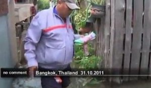 Inondation en Thaïlande : pas de répit... - no comment