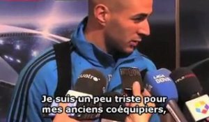 Benzema "triste" pour Lyon