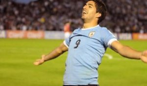 Quadruplé de Luis Suarez face au Chili