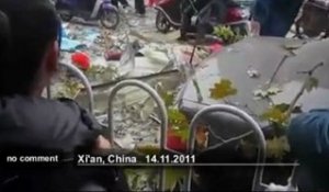 Chine : une explosion dans un fast-food... - no comment
