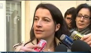 Cécile Duflot commente l'accord Verts-PS