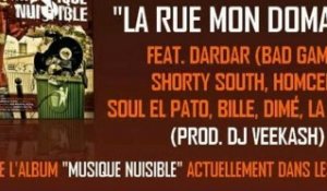 G-ZON FEAT. DARDAR (BAD GAME), SHORTY SOUTH, HOMCEN, SOUL EL PATO, BILLE, DIMÉ, LA BASTOS - LA RUE MON DOMAINE (PROD. DJ VEEKASH)