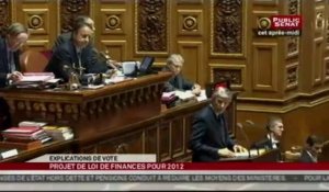 En Séance : Vote sur l'ensemble du budget 2012