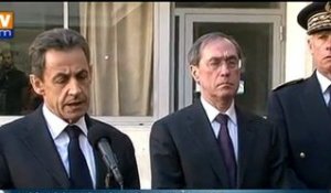 Décès du policier blessé dans une fusillade fin novembre, annoncé par N. Sarkozy