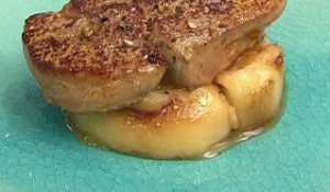 Foie gras chaud aux pommes - 750 Grammes