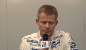 24 Heures du Mans 2011, interview de Emmanuel Collard pilote de la Pescarolo n°16