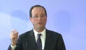 Conférence de presse de François Hollande sur la formation des enseignants