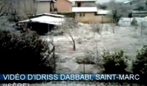 Images Témoins BFMTV des chutes de neige en France