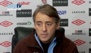 Mancini : "On veut que Tévez rejoue au foot"