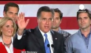Mitt Romney remporte l'Iowa à huit voix près