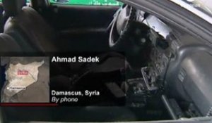 Un témoin de l'attentat de Damas raconte