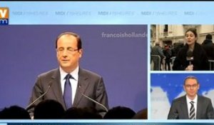 Le changement, mot d’ordre de la campagne de Hollande