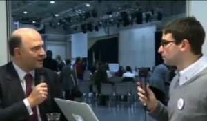 Interview de Pierre Moscovici au Bourget