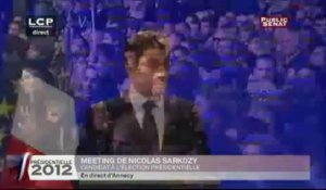 EVENEMENT,Meeting de Nicolas Sarkozy à Annecy