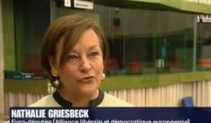 Nathalie Griesbeck, le rapport qui défend Strasbourg sur France3 Alsace - 140212