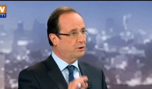Hollande revient sur les chiffres du bilan de Sarkozy