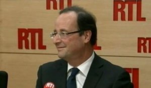 Vidéo : la réaction de François Hollande pendant la chronique de Laurent Gerra