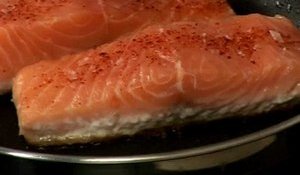 Recette de pavé de saumon à l'unilaterale et haricots verts
