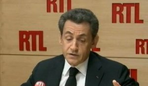Nicolas Sarkozy, lundi matin sur RTL : "Est-ce moi qui travaille dans le groupe de monsieur  Bolloré ?"