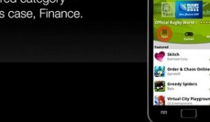 Samsung Galaxy S II : How to access the Android Market