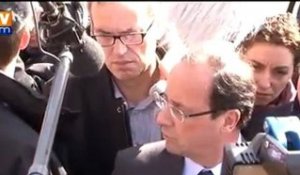 Hollande à Strasbourg critique le bilan de Sarkozy