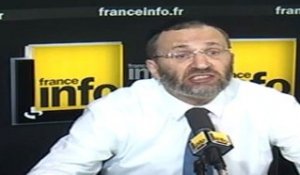 Le grand rabbin de France ne souhaite "aucune récupération politicienne"