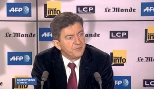 Questions d’info : Jean-Luc Mélenchon, coprésident du Parti de Gauche